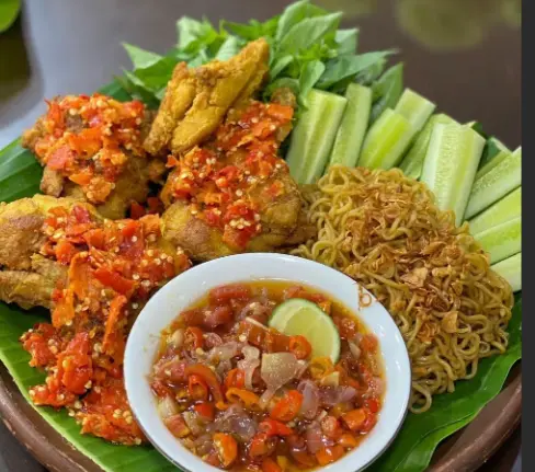 Geprek Sambal Caplak Tanpa Nasi